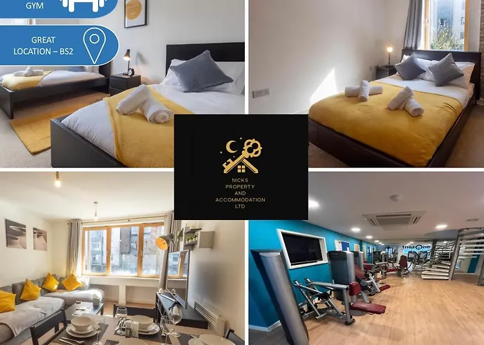 Stylish 2Br Flat - Free Gym - Contractors